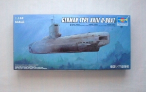 TRUMPETER MODELS 1/144 05908 GERMAN TYPE XXIII U-BOAT